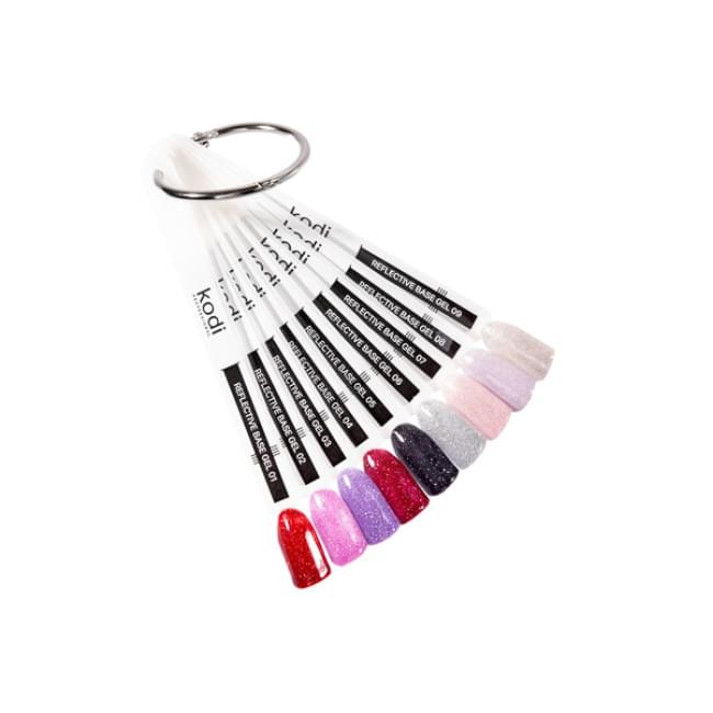 Палитра светоотражающего базового покрытия Reflective (9 типсов)