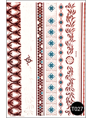 Флеш-тату (тимчасові татуювання-наклейки) Tattoo Style T027
