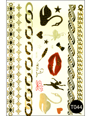 Флеш-тату (тимчасові татуювання-наклейки) Tattoo Style T044