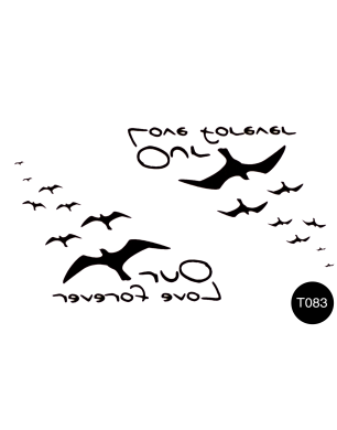 Флеш-тату (тимчасові татуювання-наклейки) Tattoo Style T083