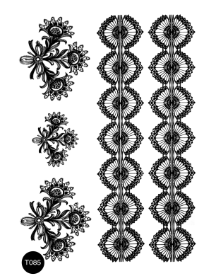 Флеш-тату (тимчасові татуювання-наклейки) Tattoo Style T085