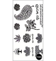 Флеш-тату (тимчасові татуювання-наклейки) Tattoo Style T065
