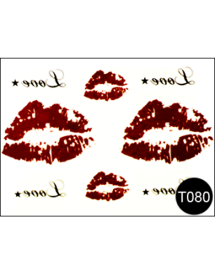 Флеш-тату (тимчасові татуювання-наклейки) Tattoo Style T080