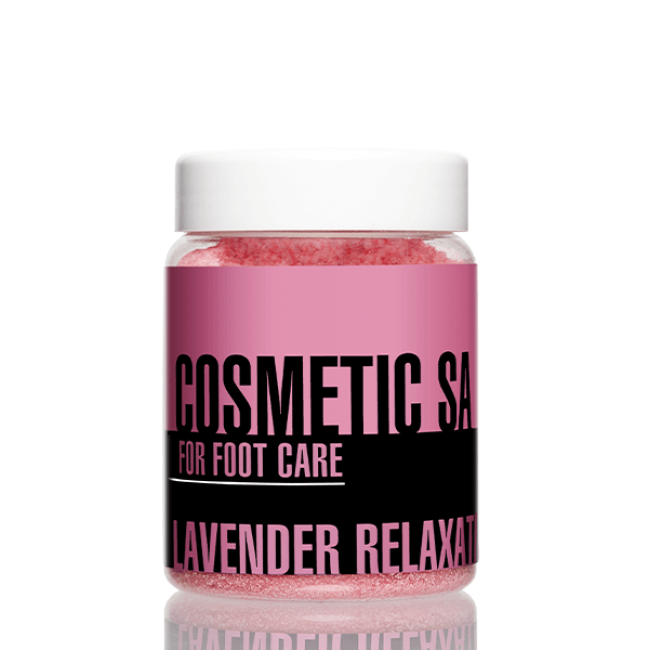 Косметична сіль для догляду за ногами Lavender relaxation, 300 г.