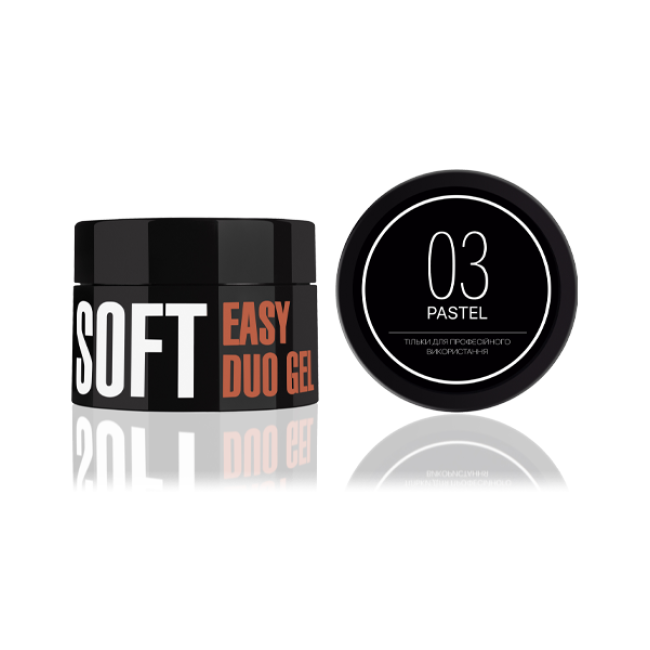 Easy Duo Gel Soft "Pastel" 03 (акрил-гель), 35 г