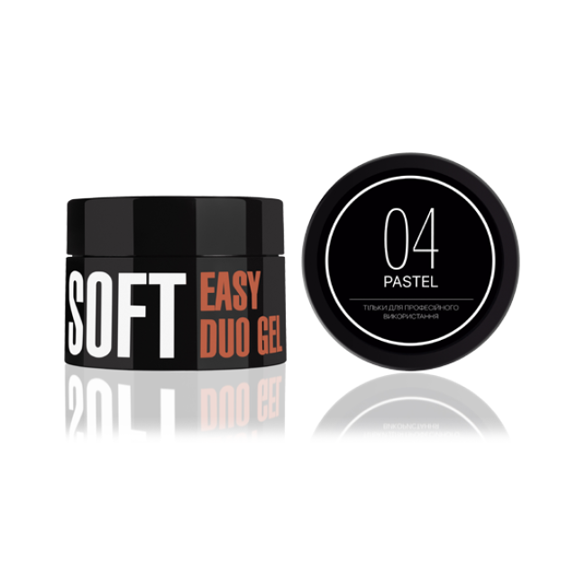 Easy Duo Gel Soft "Pastel" 04 (акрил-гель), 35 г