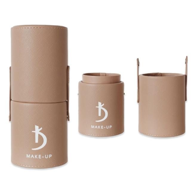 Тубус для пензликів великий, колір Light Coffee