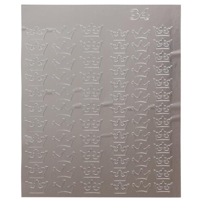 Металлизированная наклейка №34 Металлизированная наклейка №34