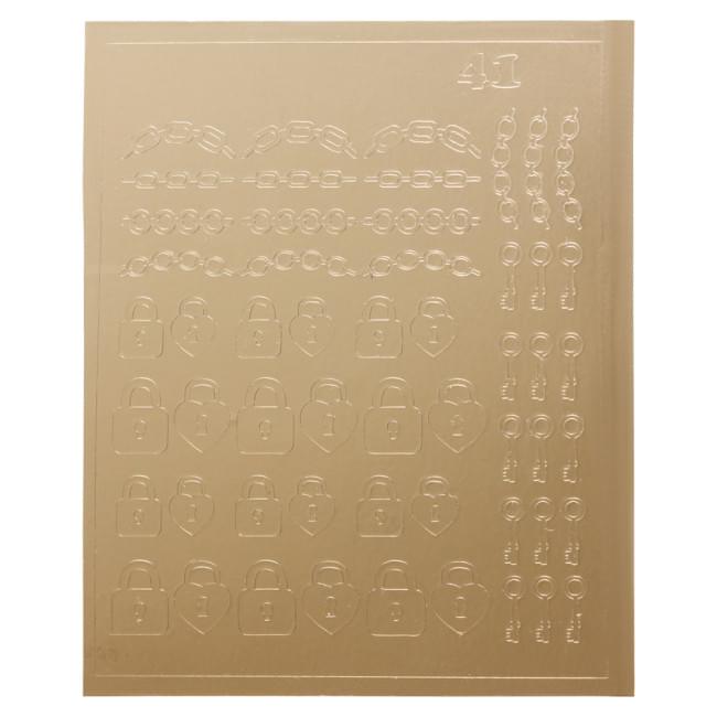 Металізована наклейка №41 Металізована наклейка №41