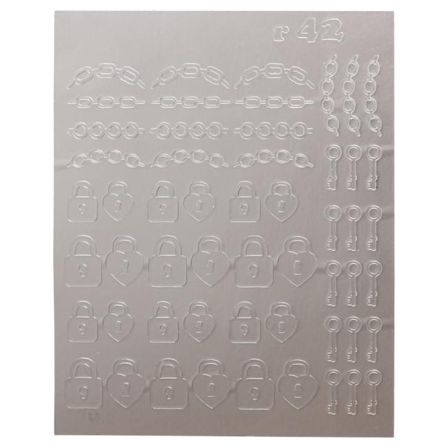 Металізована наклейка №42 Металізована наклейка №42