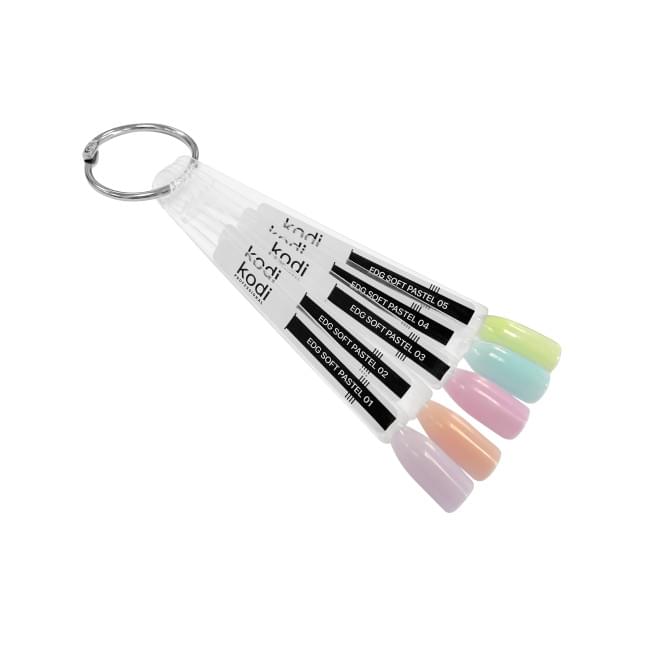 Палитра акрилово-гелевой системы Easy Duo Gel Soft Pastel (5 типс)