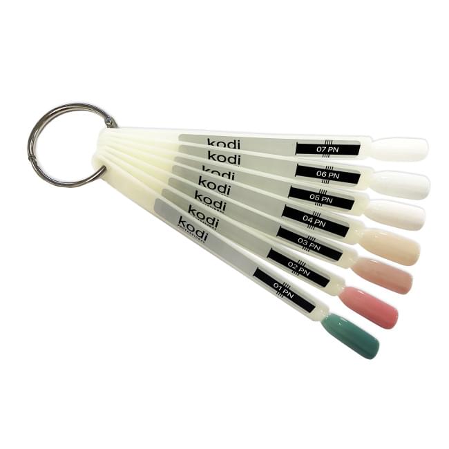 Палітра відтінків гель-лаків колекції "Porcelain" Палітра відтінків гель-лаків колекції "Porcelain"