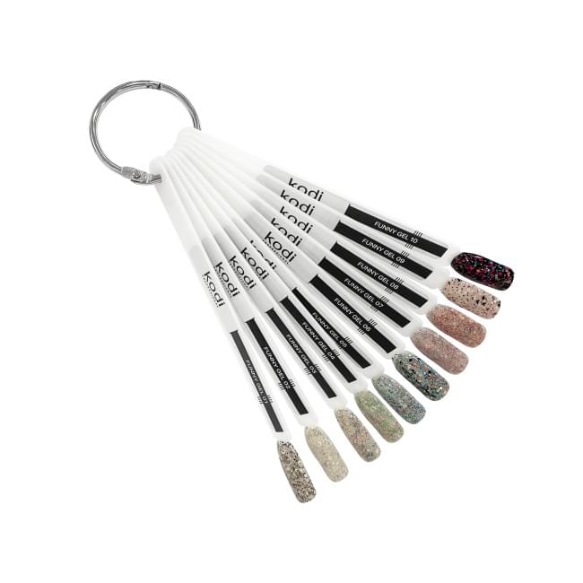 Палітра гелю Funny Gel (10 тіпс)