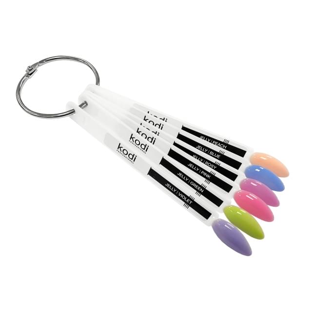 Палитра оттенков "Color Rubber Base Jelly"