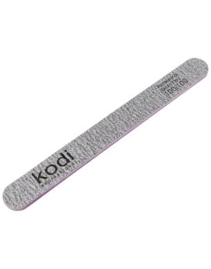 №78 Пилка для ногтей прямая 100/100 (цвет: коричневый, размер:178/19/4)