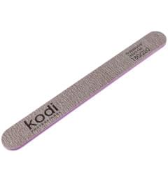 №84 Пилка для ногтей прямая 180/220 (цвет: коричневый, размер:178/19/4)