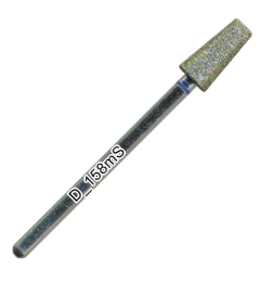 Фреза алмазна конус усічений, діаметр 5,0 мм, довжина робочої частини 10,0 мм, середній абразив D_158mS