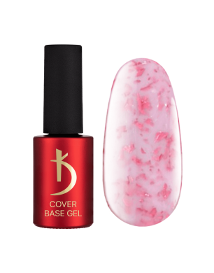 Камуфлирующее базовое покрытие Cover Base Gel Flake 02, 7 мл