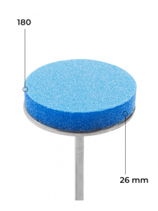 Баф диск 26 мм (сині, 180 гріт, 50 шт.)