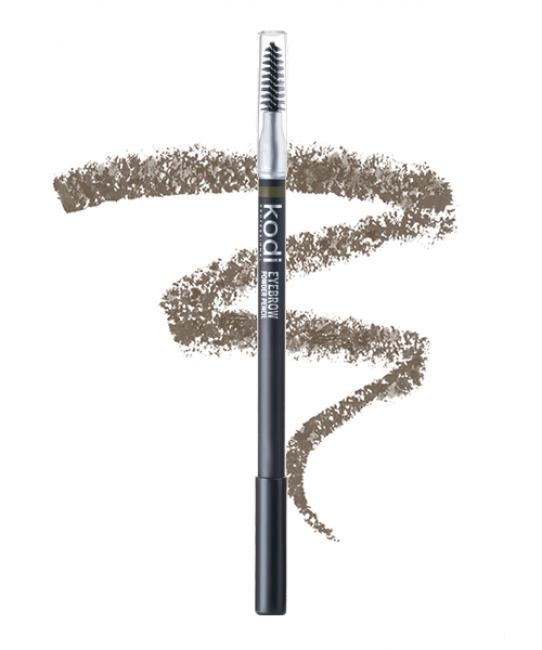 Олівець для брів пудровий зі щіточкою Eyebrow Powder Pencil 10 PB