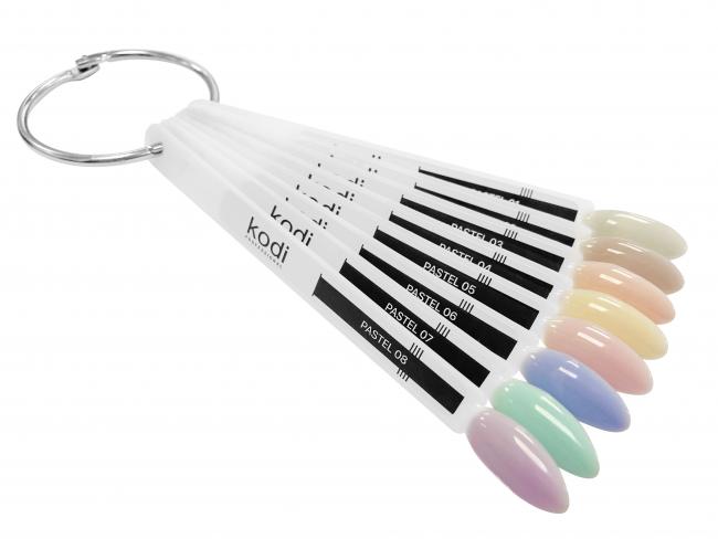 Палитра оттенков Color Rubber Base Pastel