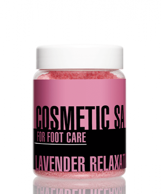 Косметична сіль для догляду за ногами Lavender relaxation, 300 г.