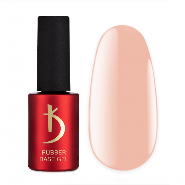 Кольорове базове покриття Color Rubber Base Gel, Peach, 7 мл