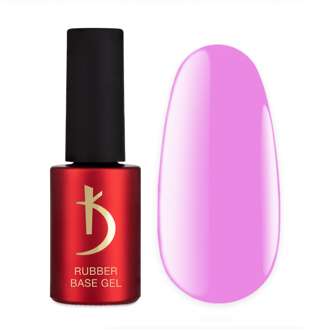 Кольорове базове покриття Color Rubber Base Gel, Rosy, 7 мл