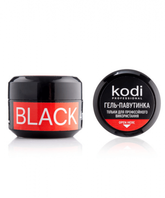 Гель-паутинка для ногтей Spider gel Kodi Professional, 4 мл (цвет: black)