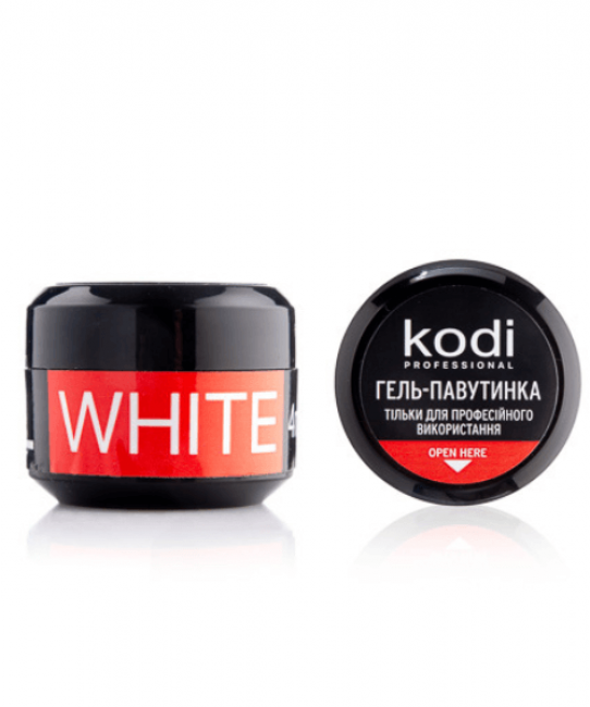 Гель-паутинка для ногтей Spider gel Kodi Professional, 4 мл (цвет: white)