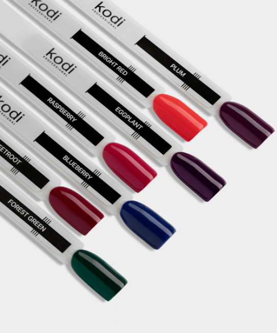 Палитра цветного базового покрытия Color Rubber base gel, (7 типс)