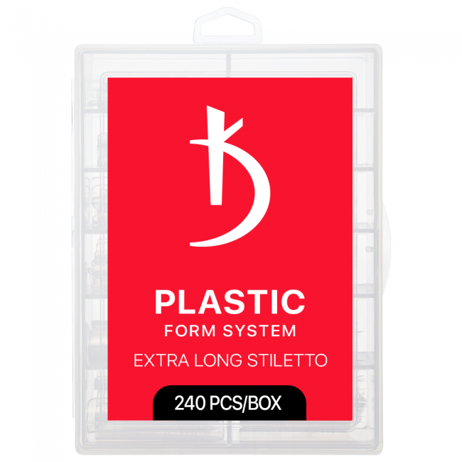 Пластикові типси для нарощування EXTRA LONG STILETTO (240 шт/уп)