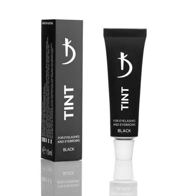 Краска для ресниц и бровей Tint for Eyelashes and Eyebrows Black, 15 мл