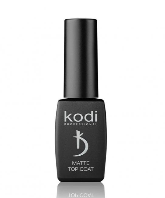 Матовое верхнее покрытие топ/финиш для гель-лака, 8 мл - Matte Top Coat "Satin"