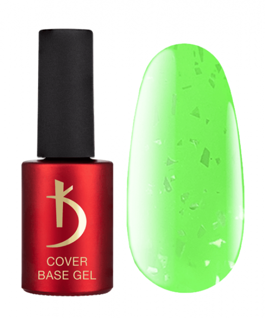 Камуфлирующая база Cover Base Gel Neon Flake № 04, 7 мл