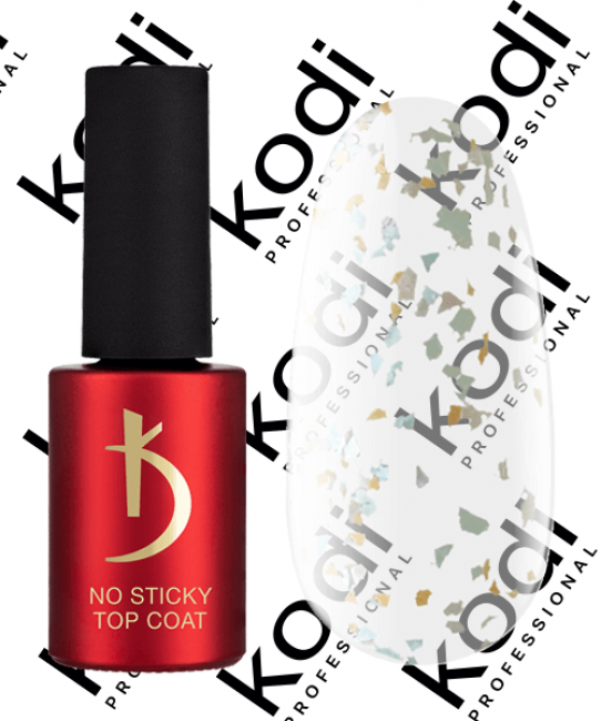 Верхнее покрытие для гель-лака без дисперсионного слоя, 7 мл - ART 15, No Sticky Top Coat Kodi professional