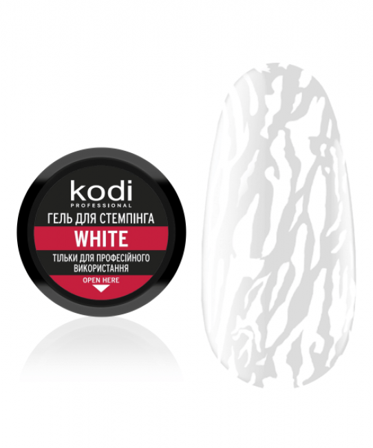 Гель для стемпинга Stamping Gel White, 4 мл