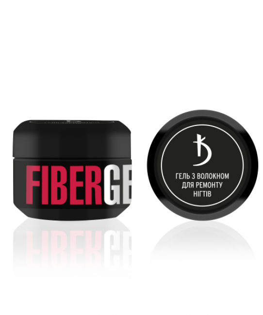 Гель с волокном для ремонта ногтей Fiber gel for repair, 12 мл