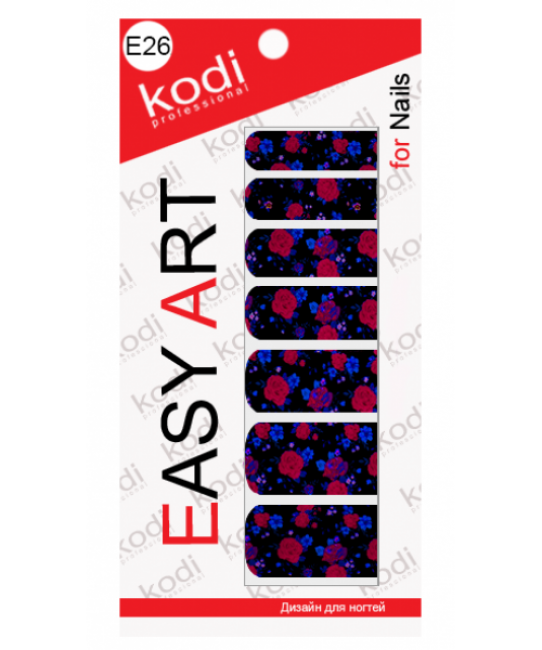 Слайдери для нігтів (фотодизайн) Easy Art E26