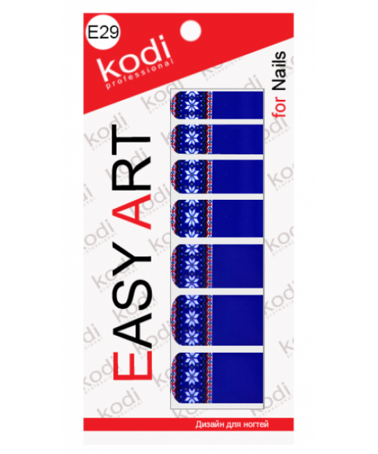 Слайдери для нігтів (фотодизайн) Easy Art E29