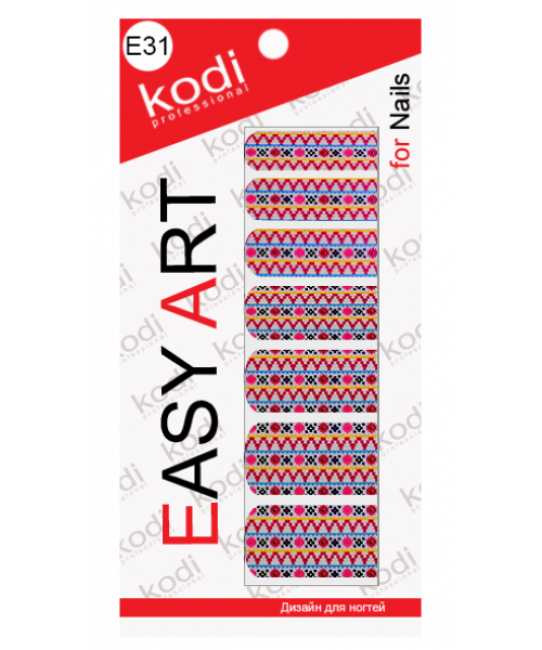 Слайдери для нігтів (фотодизайн) Easy Art E31