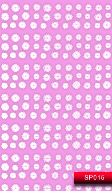 Наклейки для нігтів (стікери) Nail Art Stickers SP 015 (білий)