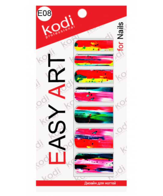 Слайдери для нігтів (фотодизайн) Easy Art E08