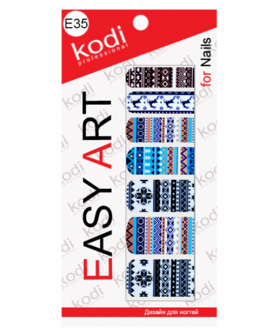 Слайдери для нігтів (фотодизайн) Easy Art E35