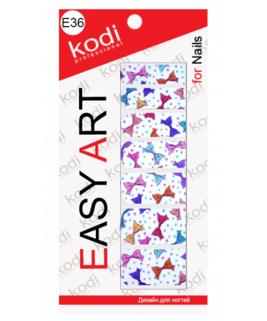 Слайдери для нігтів (фотодизайн) Easy Art E36