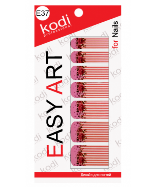 Слайдери для нігтів (фотодизайн) Easy Art E37