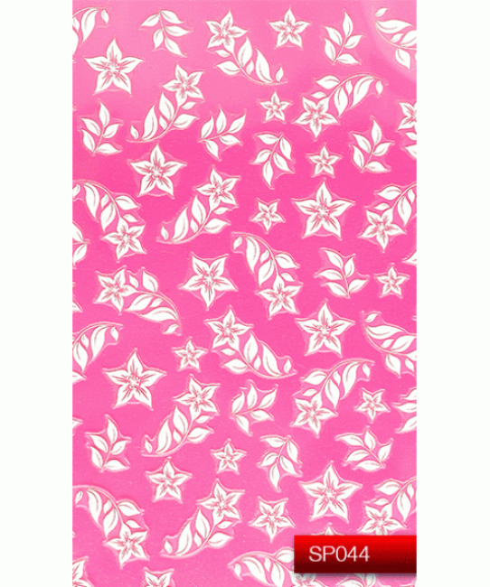Наклейки для нігтів (стікери) Nail Art Stickers SP 044 (білий)