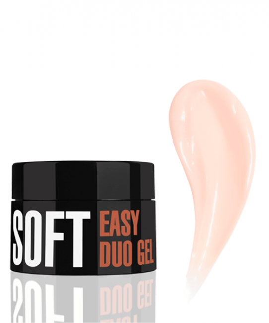 Профессиональная акрилово-гелевая система Easy Duo Gel Soft (цвет: Creme Brulee), 14 г