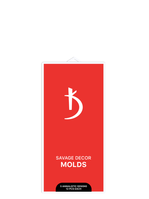 Силіконові молди Savage Decor Molds (анімалістичний дизайн)