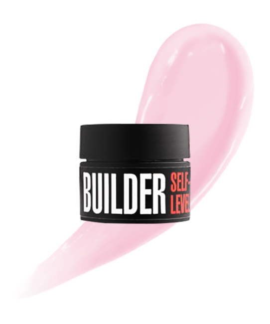 Моделирующий самовыравнивающийся гель Builder self-level gel, 13 г (оттенок Milky Pink)